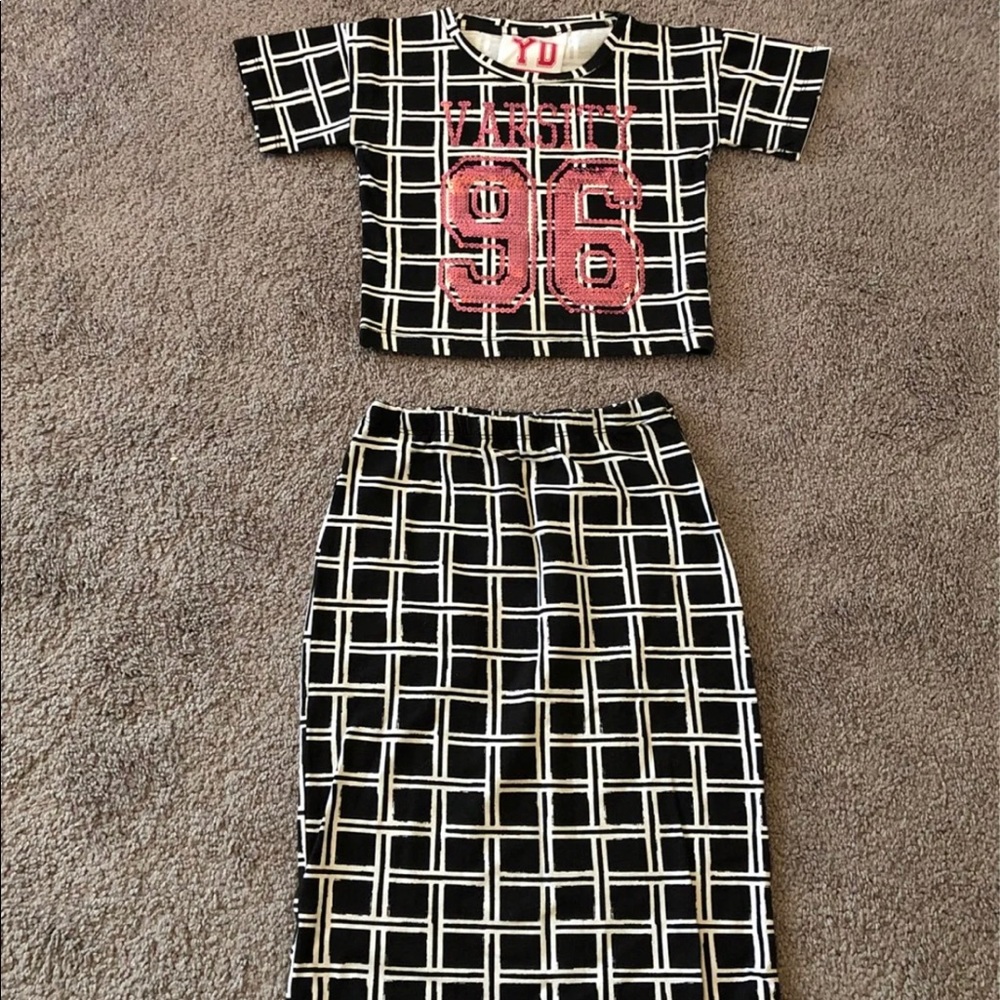 Girl Skirt Set